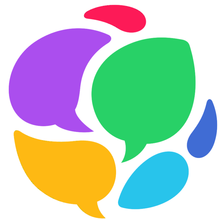 [IMAGE] The GroundSource logo: a conversation balloon composed of smaller multicolored balloons